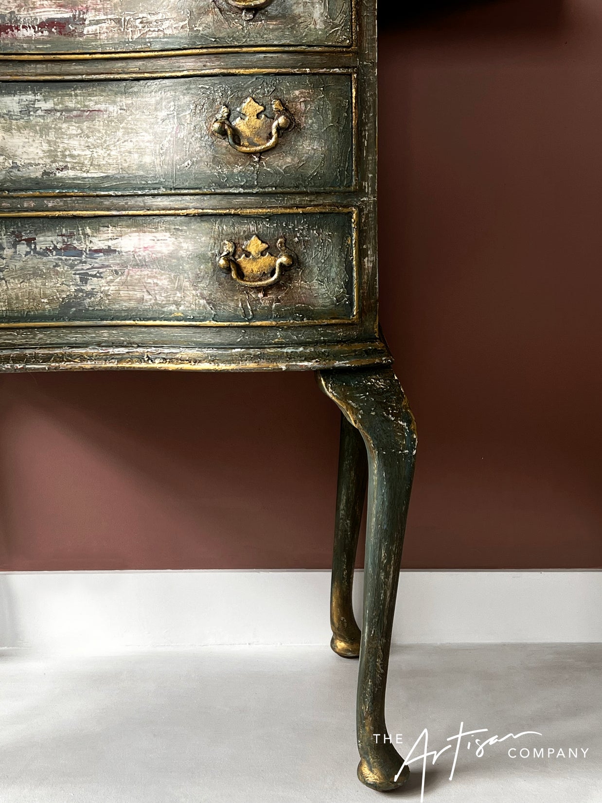 Not For Sale - Rustic Sidetable in Artisan Premium Chalk Paints and waxes