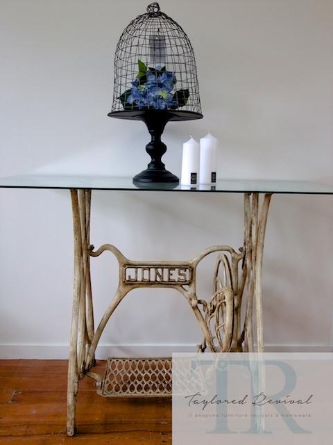 Revived sewing table legs