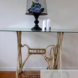 Revived sewing table legs
