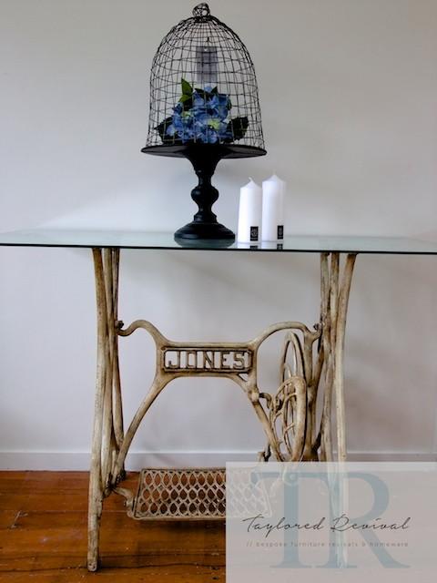 Revived sewing table legs