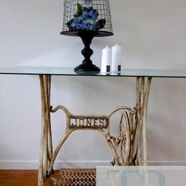 Revived sewing table legs