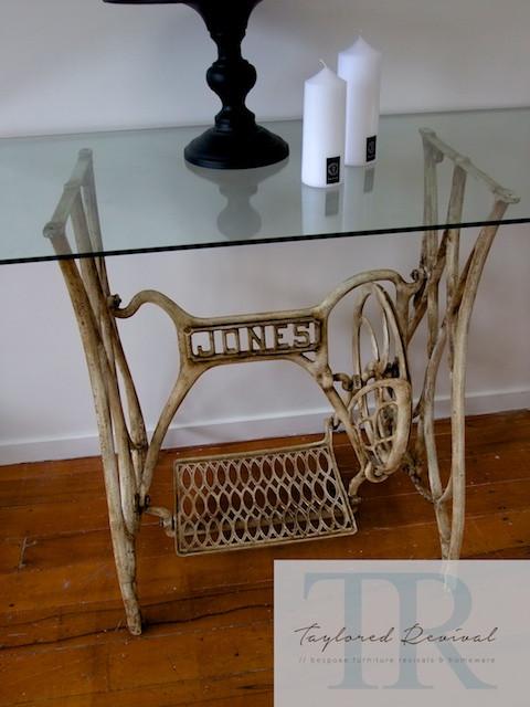 Revived sewing table legs
