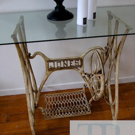 Revived sewing table legs