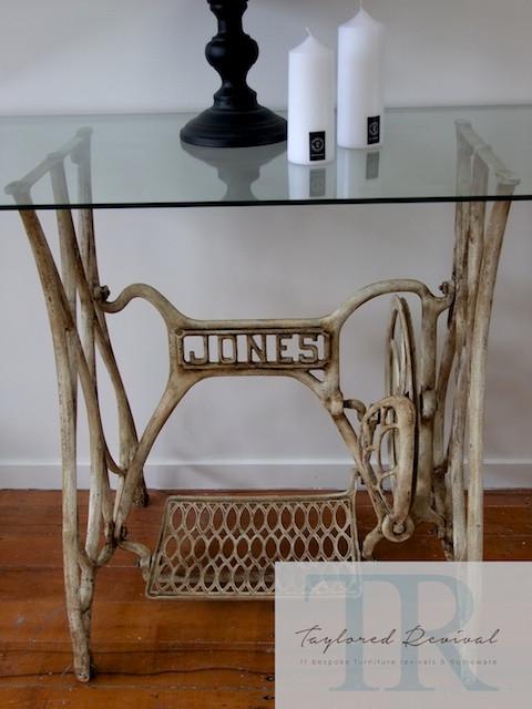 Revived sewing table legs