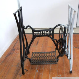 Revived sewing table legs