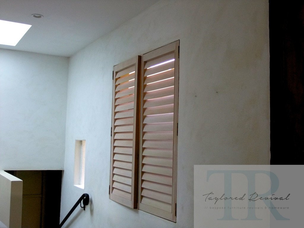 Not For Sale - Commissioned internal shutters