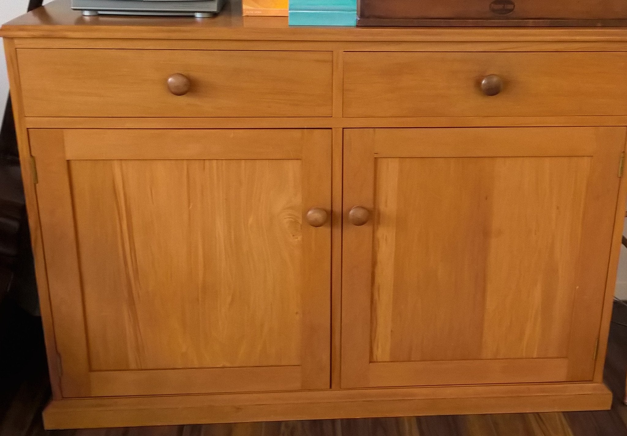 Sideboard: Louis Blue with Florence Wash