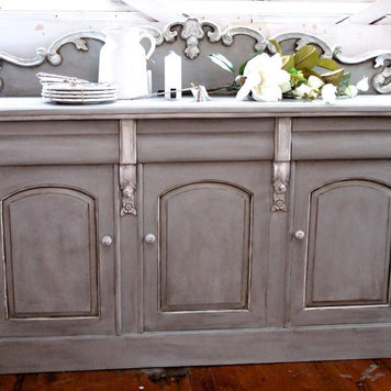 Not For Sale - Commissioned Sideboard in Paris Grey and White