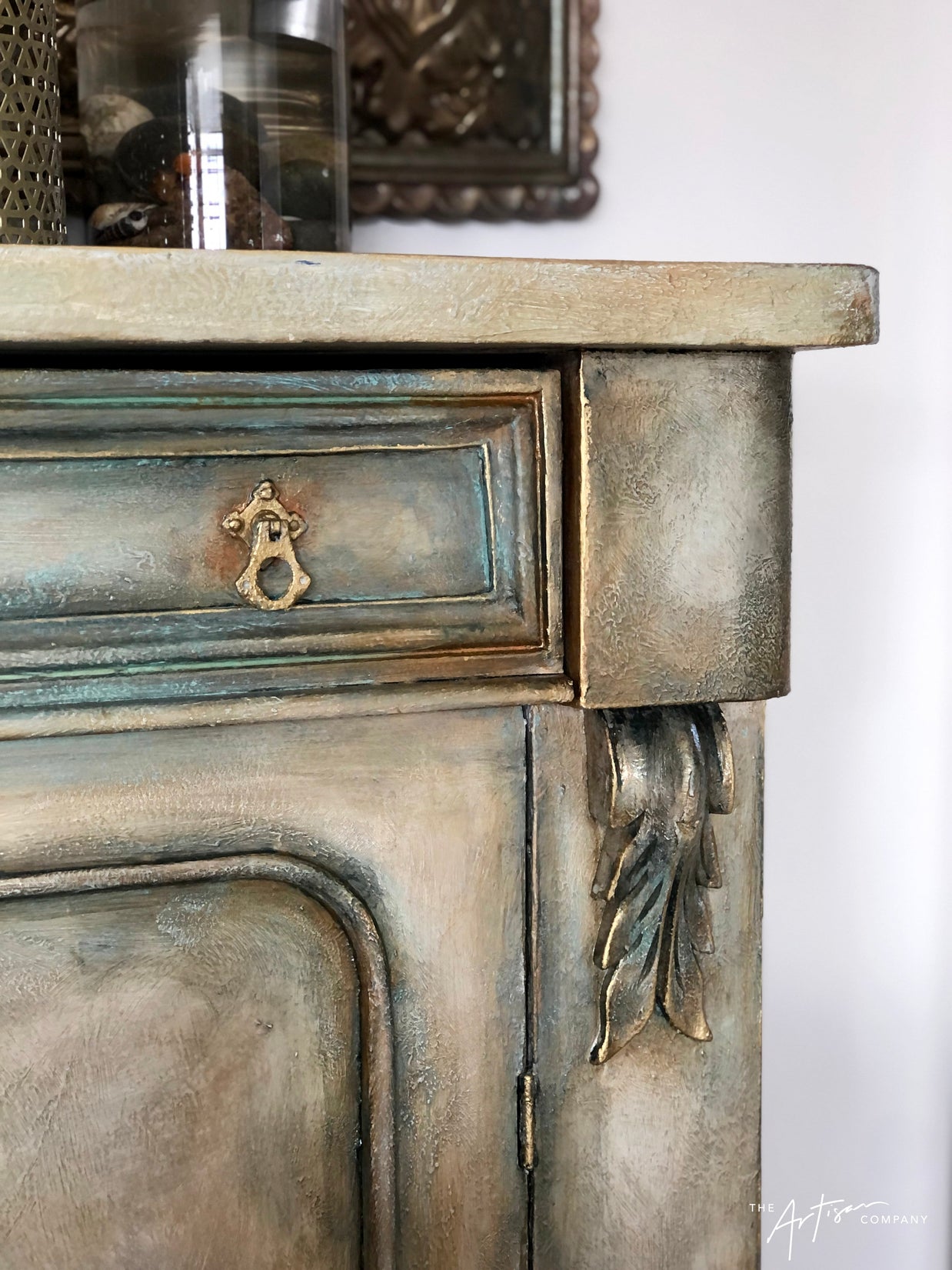 Not For Sale - Textured Rustic and aged Sideboard