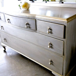 Not For Sale - Commissioned Queen Anne Dressing Table