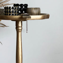 Not For Sale - Table with texture, layered in Somerset Gold and Artemis Bronze - Metallic Alchemy Range (video included)