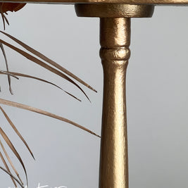 Not For Sale - Table with texture, layered in Somerset Gold and Artemis Bronze - Metallic Alchemy Range (video included)