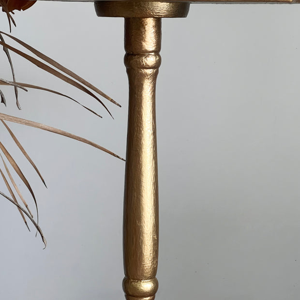 Not For Sale - Table with texture, layered in Somerset Gold and Artemis Bronze - Metallic Alchemy Range (video included)