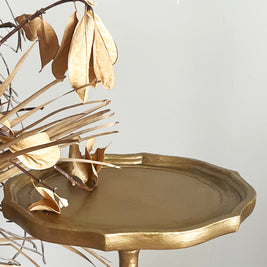 Not For Sale - Table with texture, layered in Somerset Gold and Artemis Bronze - Metallic Alchemy Range (video included)