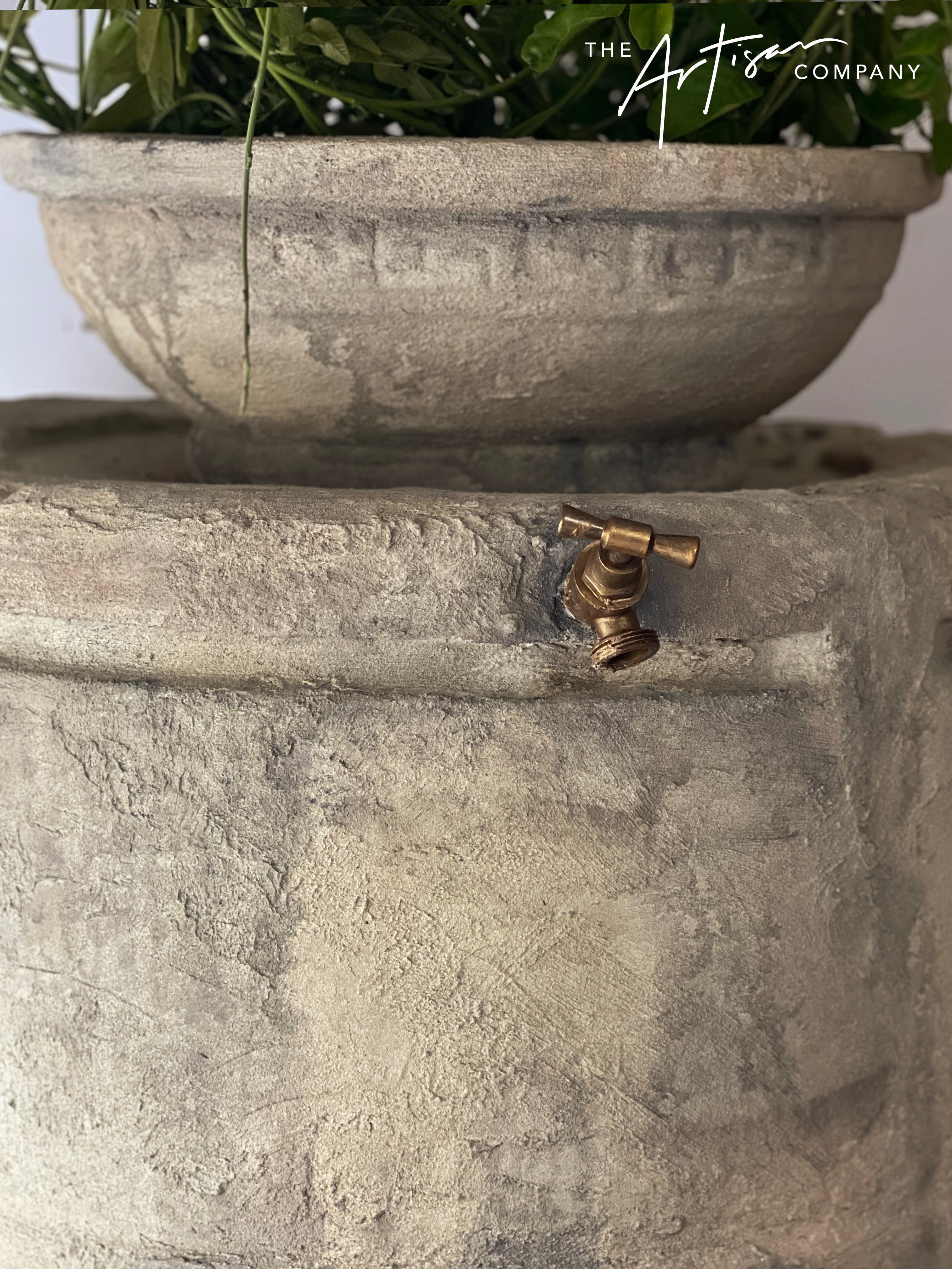 Not For Sale - From Plastic to Artisan Stone - Tuscan style stone finish