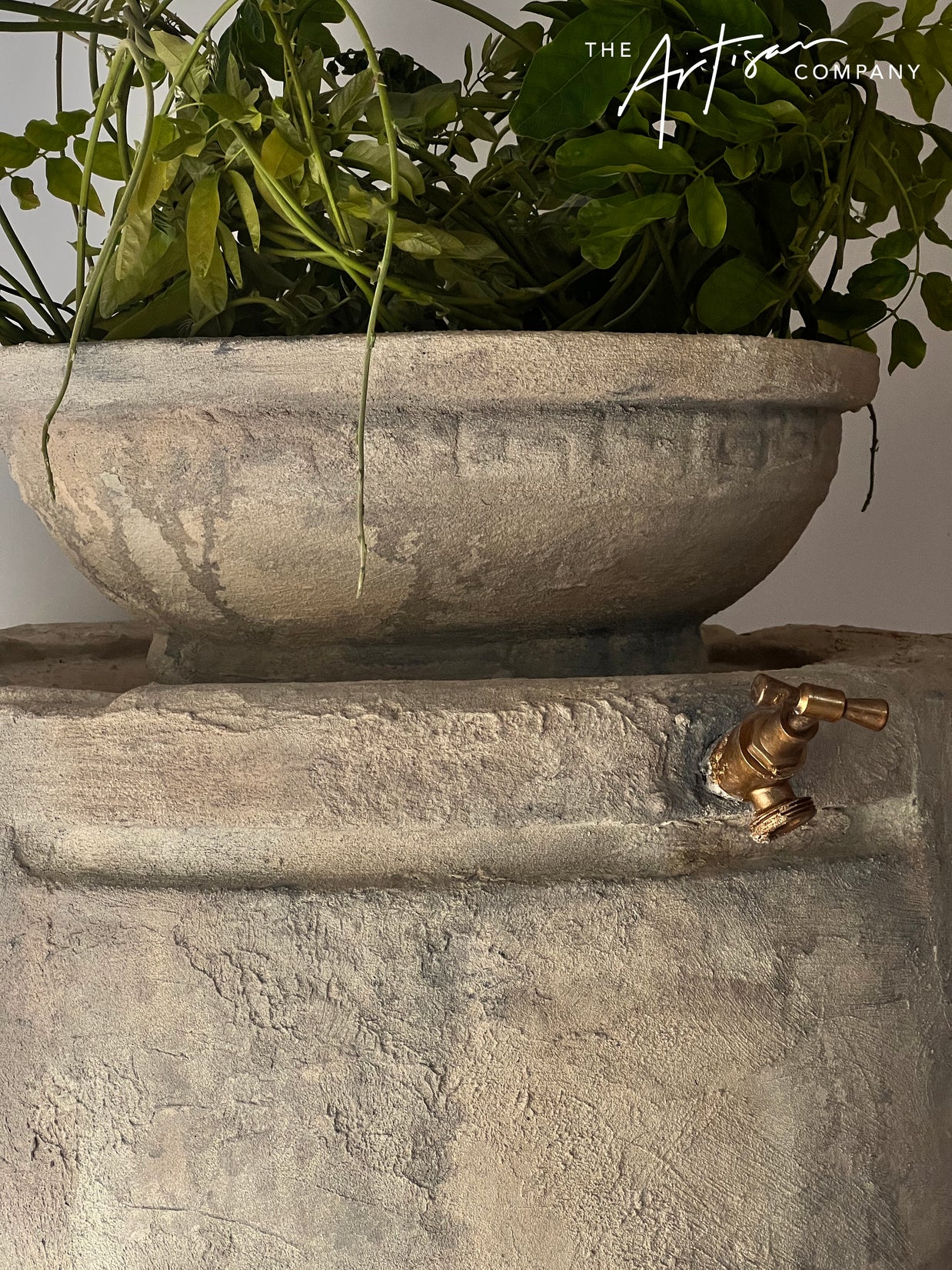 Not For Sale - From Plastic to Artisan Stone - Tuscan style stone finish