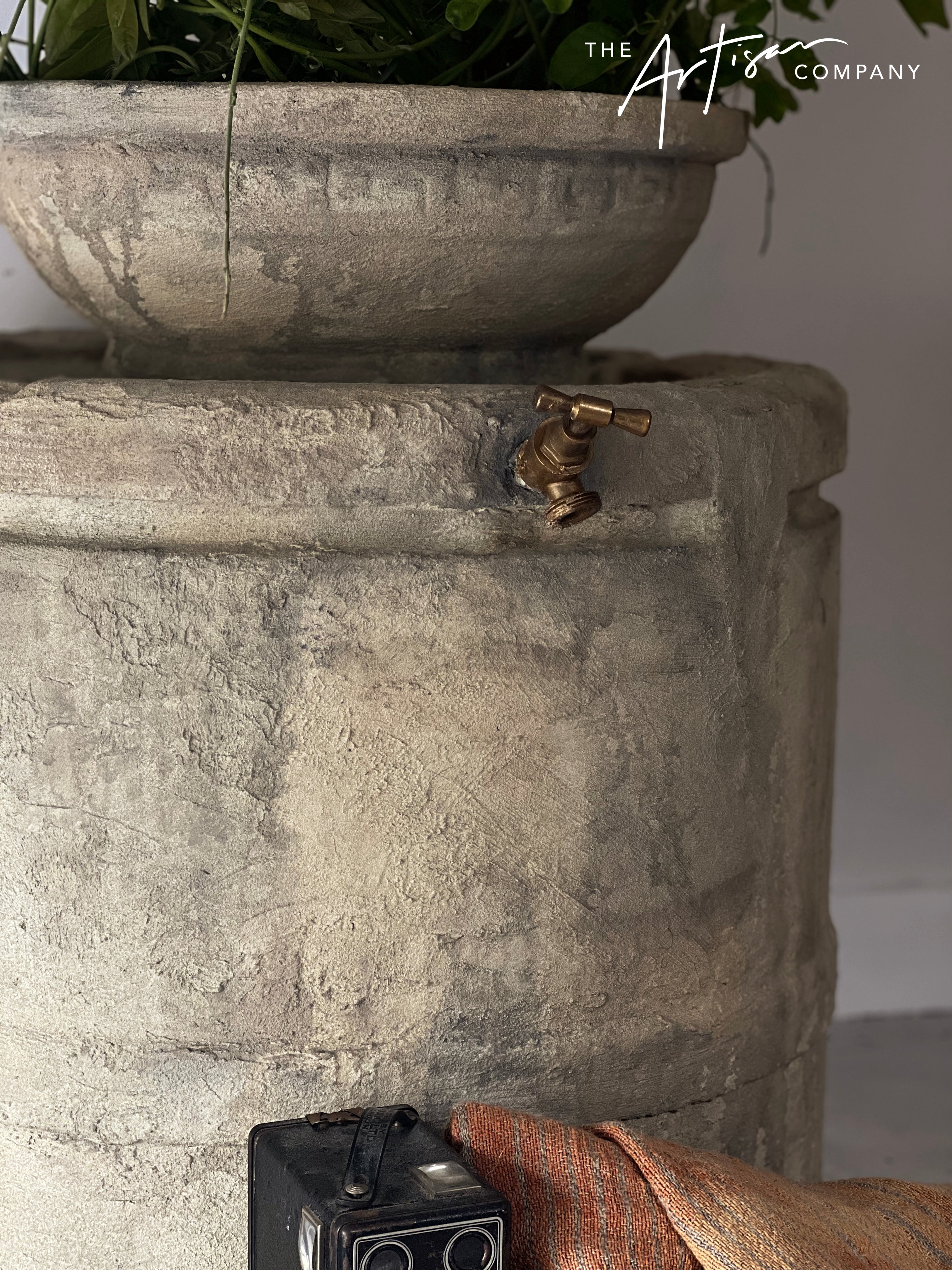 Not For Sale - From Plastic to Artisan Stone - Tuscan style stone finish