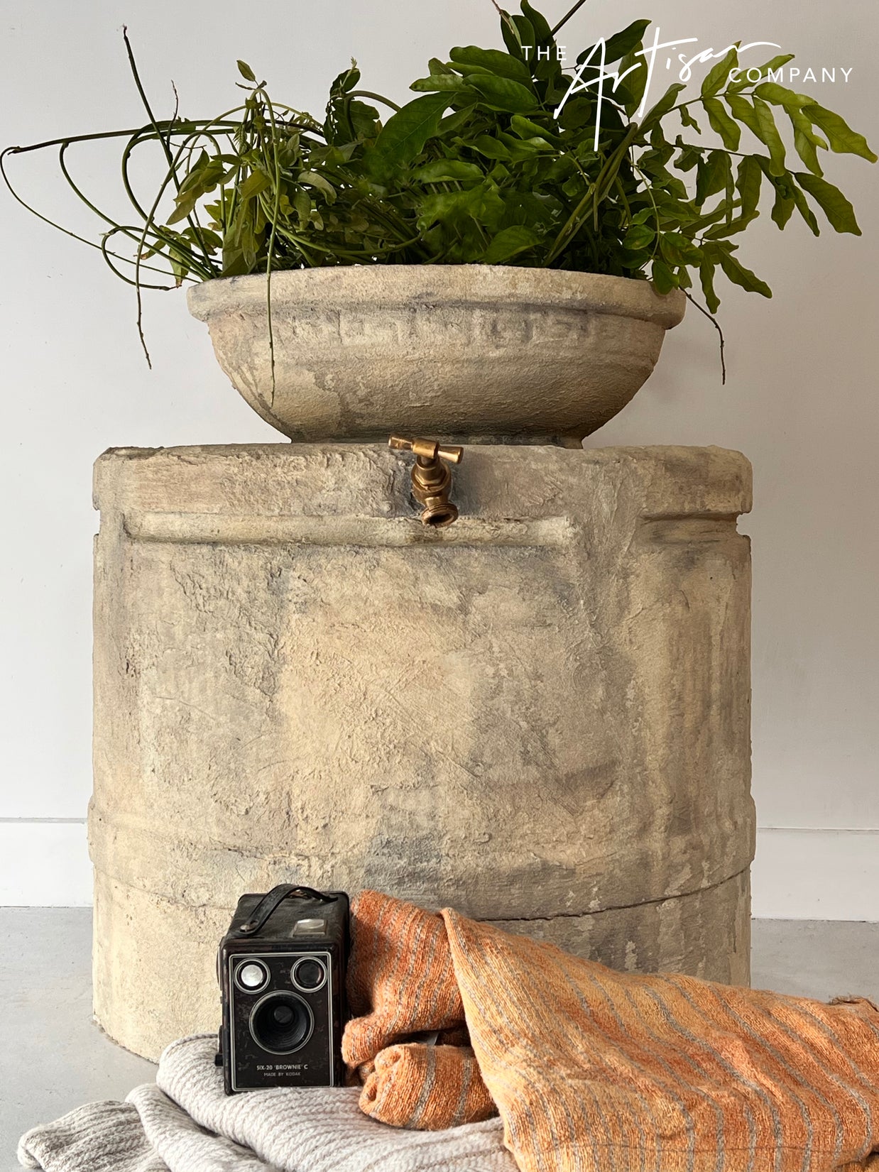 Not For Sale - From Plastic to Artisan Stone - Tuscan style stone finish