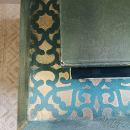 Not For Sale - Commissioned box in Casper and multiple Vintro coloured waxes in a rustic finish