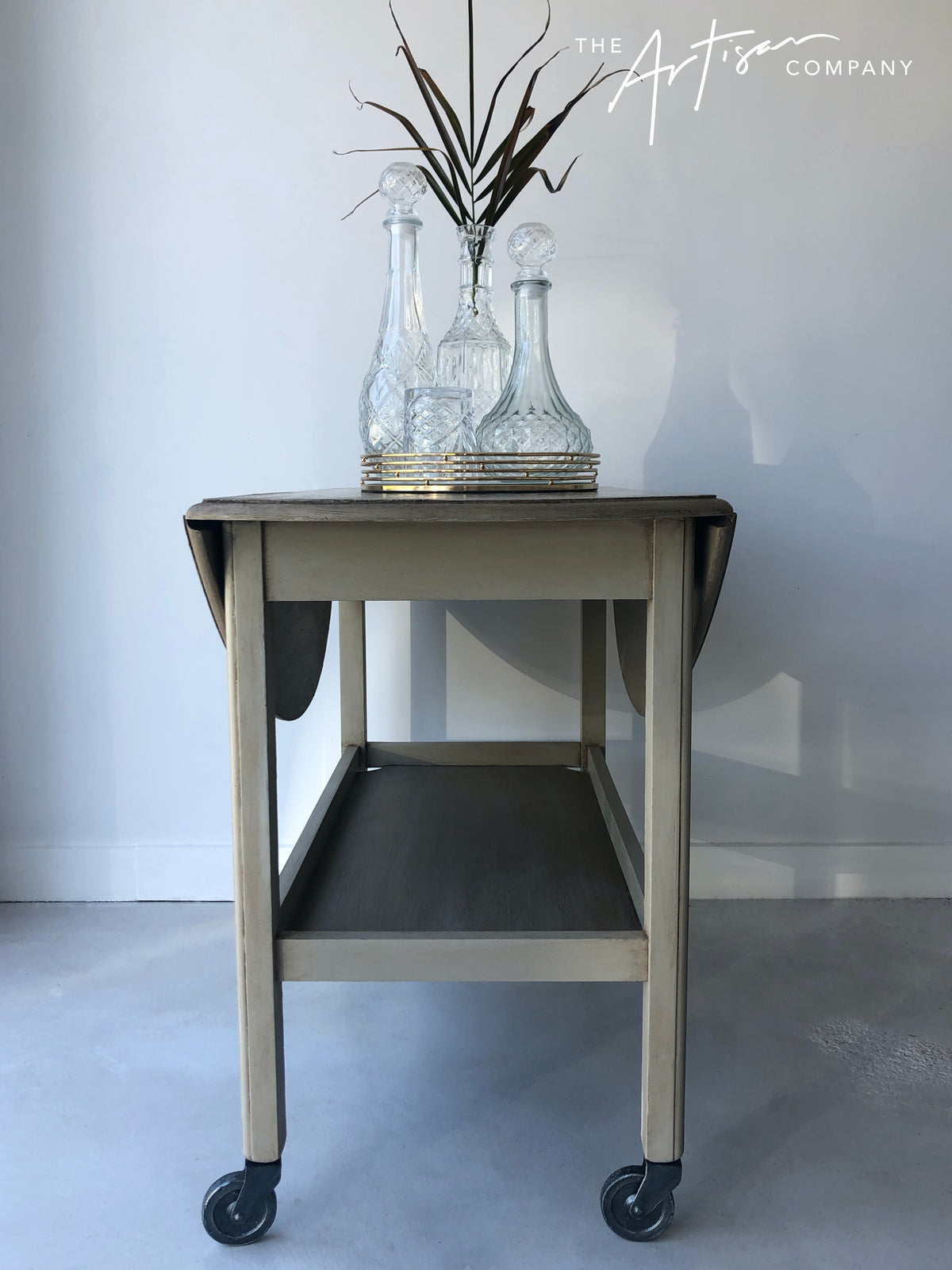 Not For Sale - Commissioned Dropside Tea Trolley