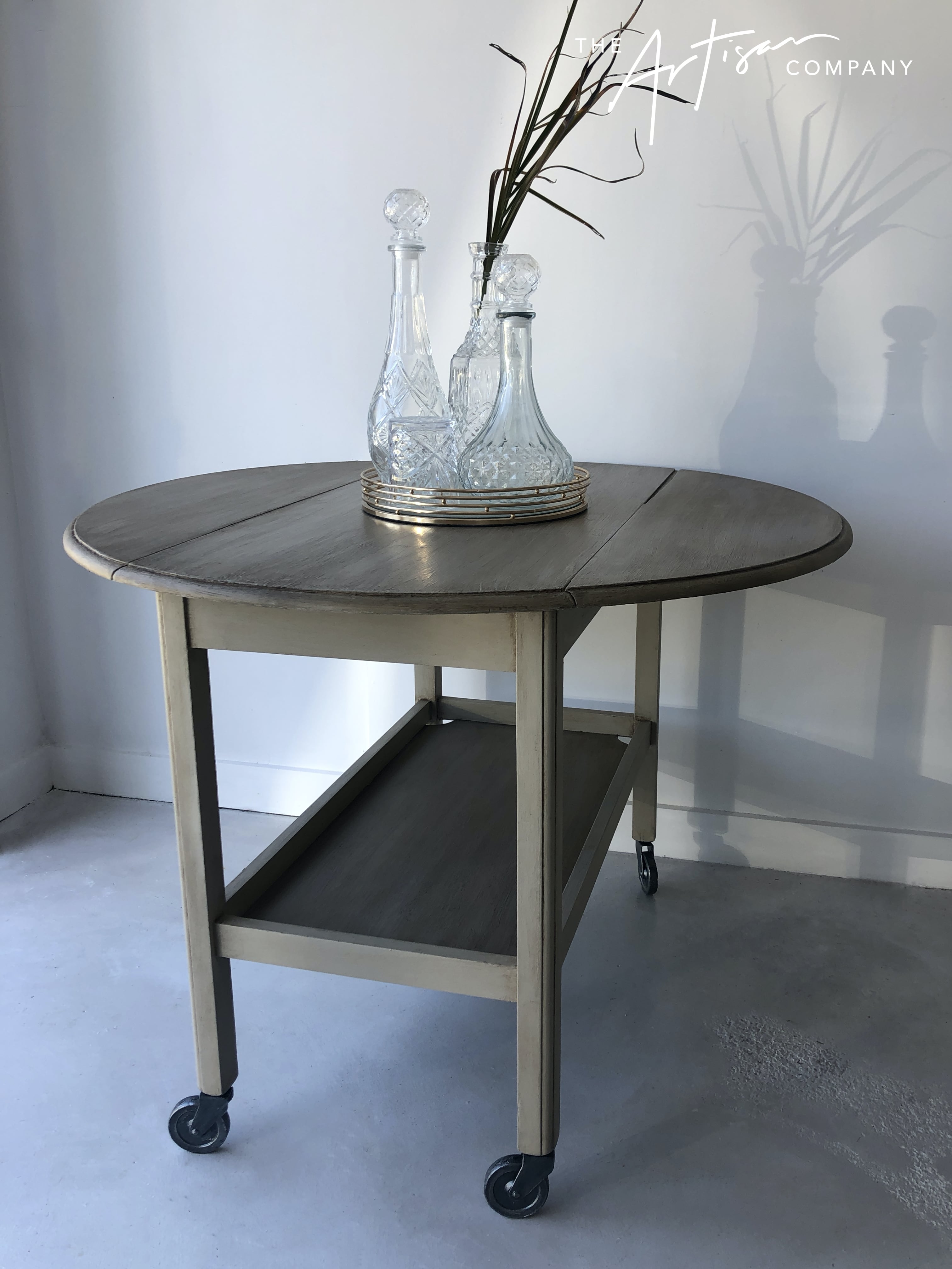 Not For Sale - Commissioned Dropside Tea Trolley