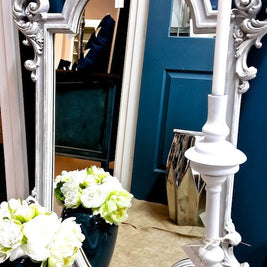 Not For Sale - Commissioned Mirror in Paris Grey with a white wash & dry brush