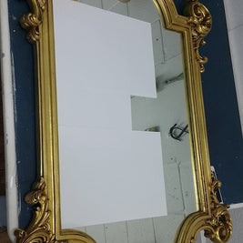 Not For Sale - Commissioned Mirror in Paris Grey with a white wash & dry brush