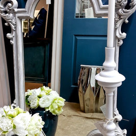 Not For Sale - Commissioned Mirror in Paris Grey with a white wash & dry brush