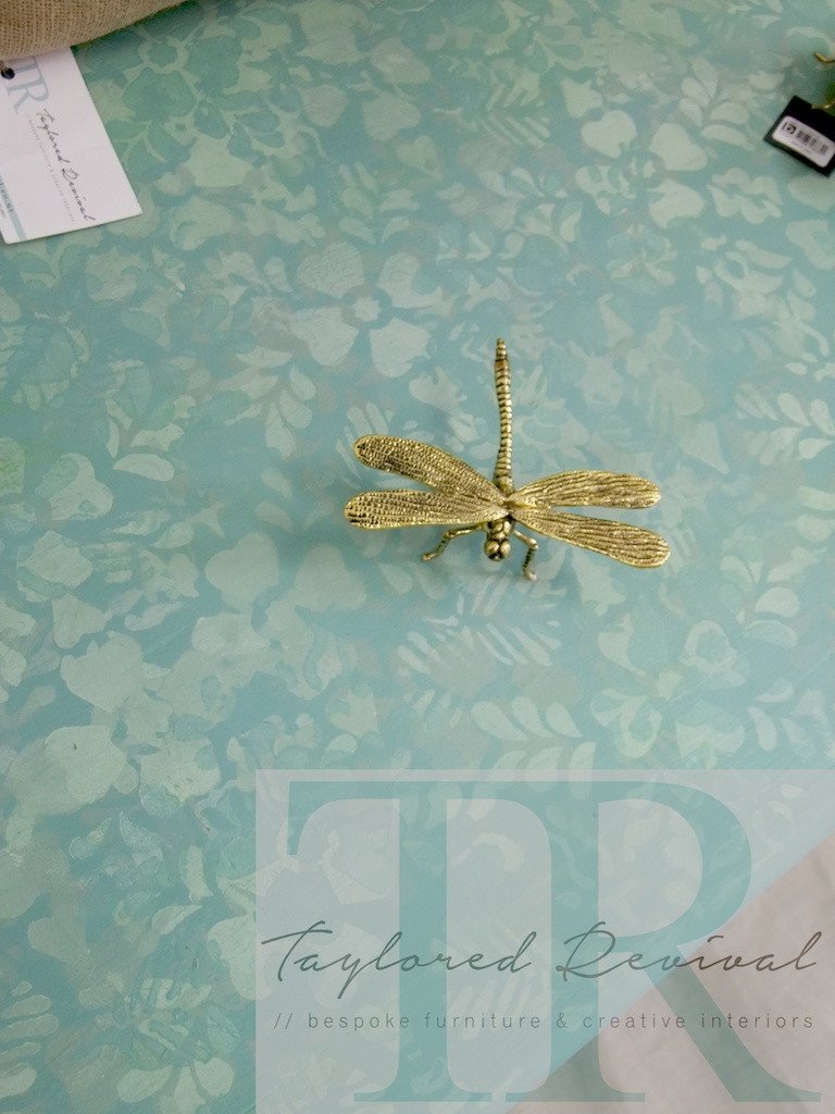 Not For Sale - Commissioned stencilled toy chest in Petrushka