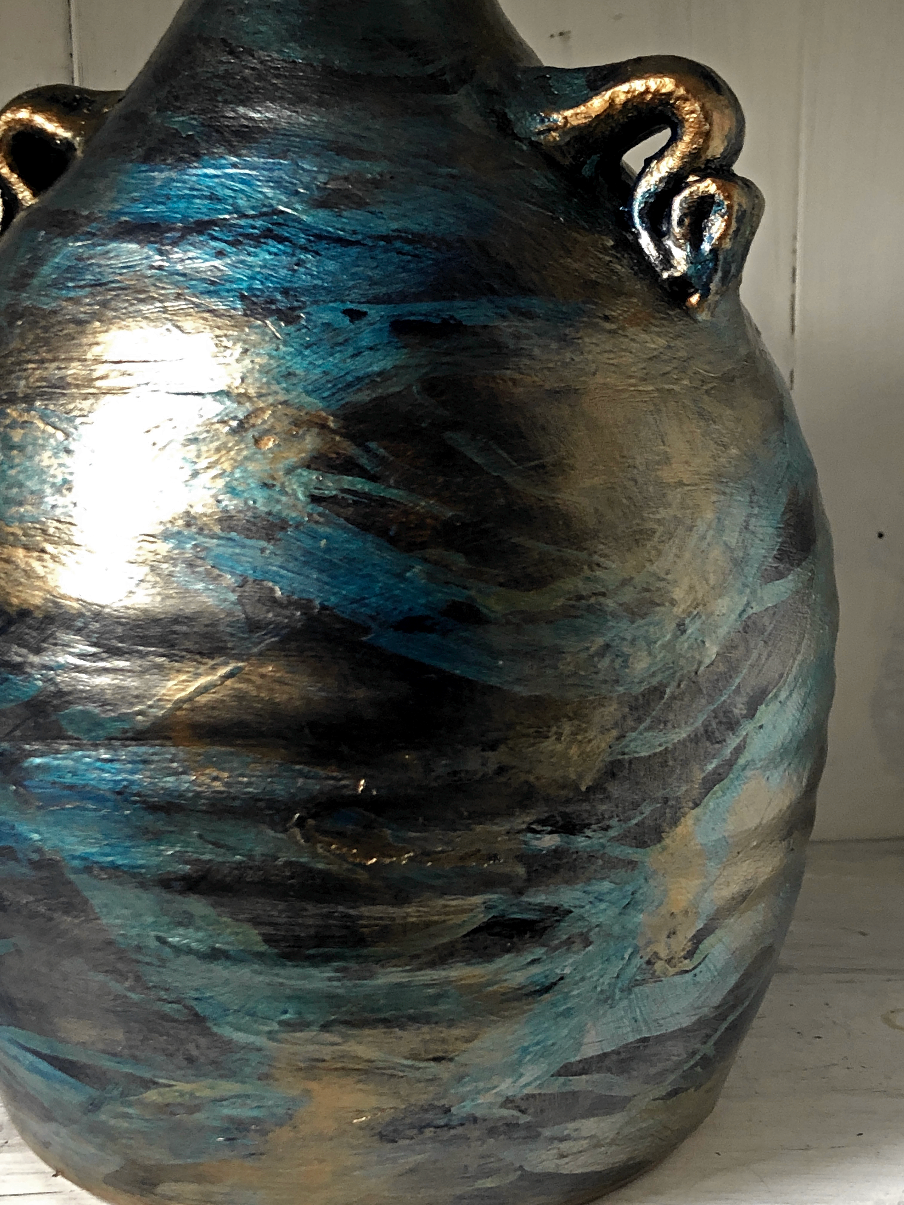 Nelly Hand painted Bespoke Vase