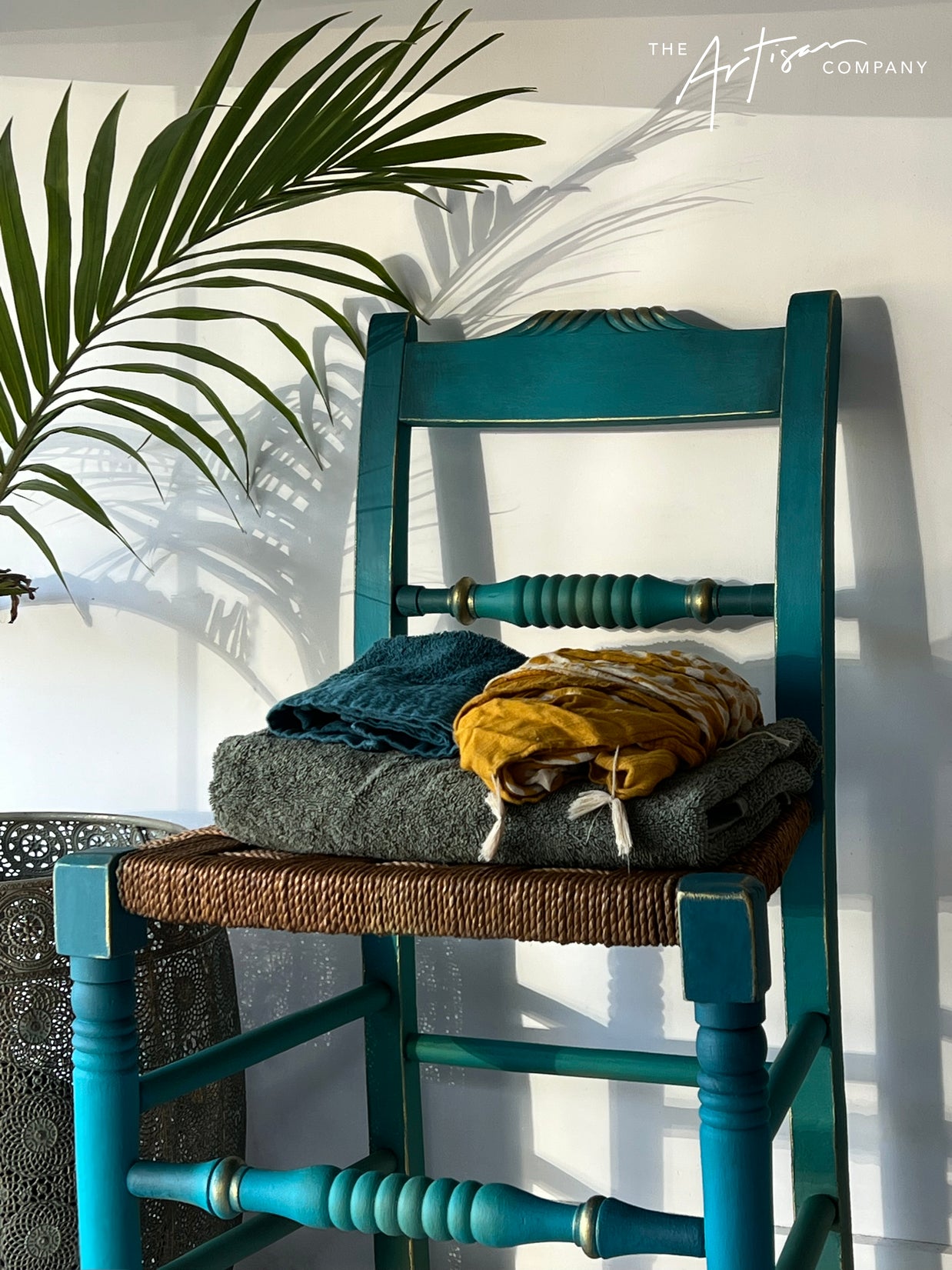 Not For Sale - Blended Artisan Velvet Luxe - Tropical Style Chair