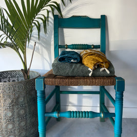 Not For Sale - Blended Artisan Velvet Luxe - Tropical Style Chair