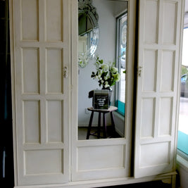 Not For Sale - Wardrobe in Old White and Country Grey