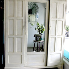 Not For Sale - Wardrobe in Old White and Country Grey