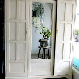 Not For Sale - Wardrobe in Old White and Country Grey