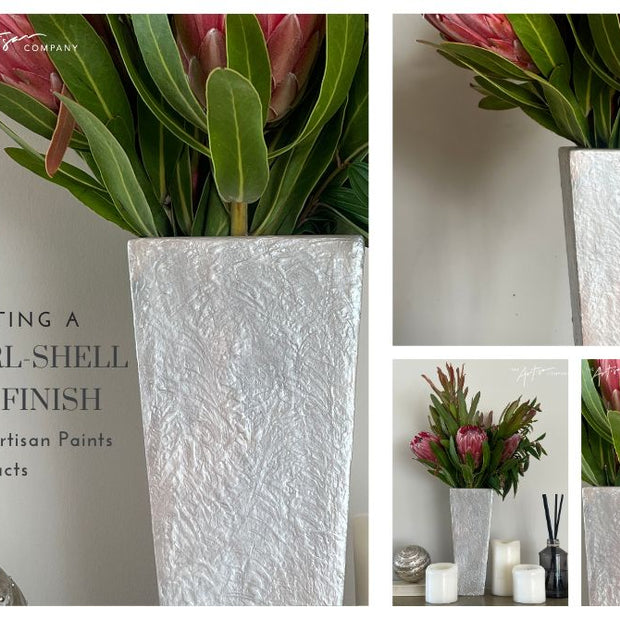 Creating an Artisan Pearl-Shell like finish